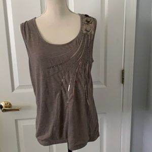 Tank top with sparkle